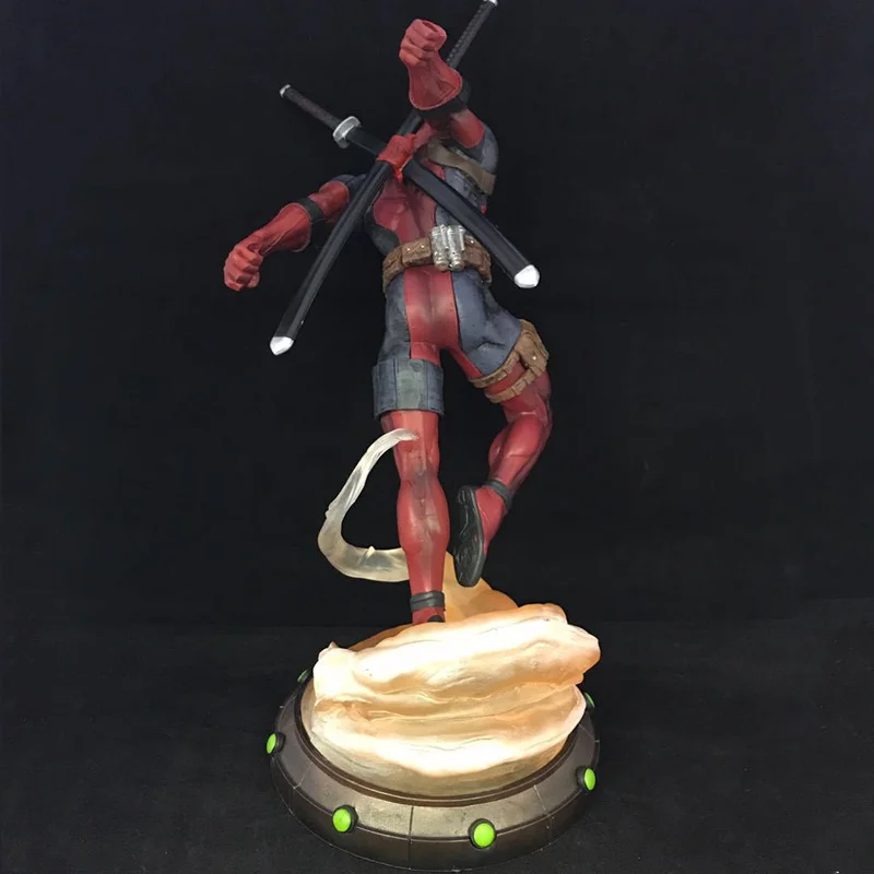 X-Men Deadpool с ножом фигурки игрушки ПВХ экшн-фигурки коллекция модель H756 27 см |