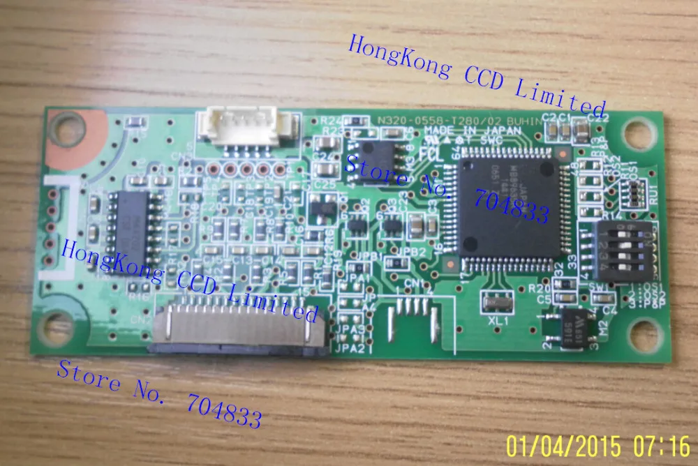 

N320-0558-T280/02 N320-0558-T280 02 7 wire touch screen controller