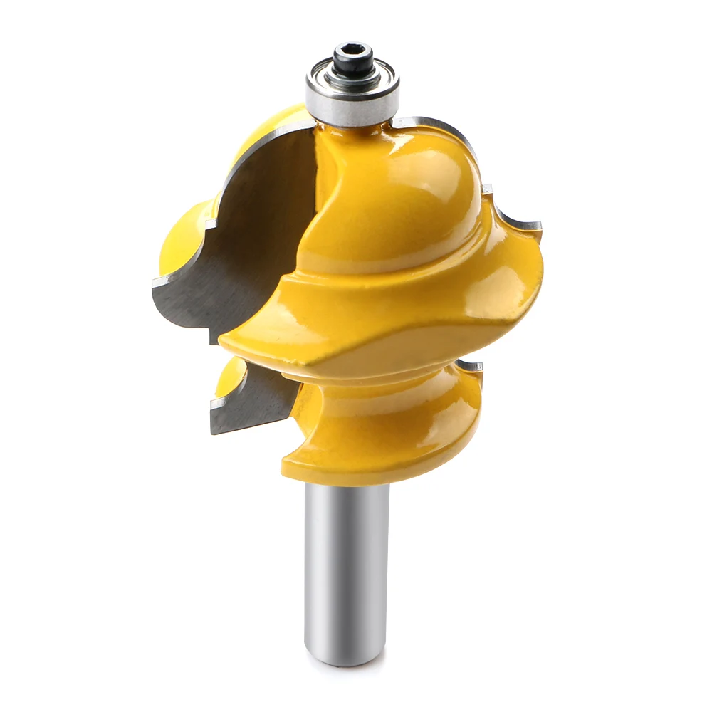 1/2Inch Shank Tungsten Steel Router Bit Floor Knife Mill Woodwork Cutter Tool Woodworking Tools For Wood Panel Cabinet Door
