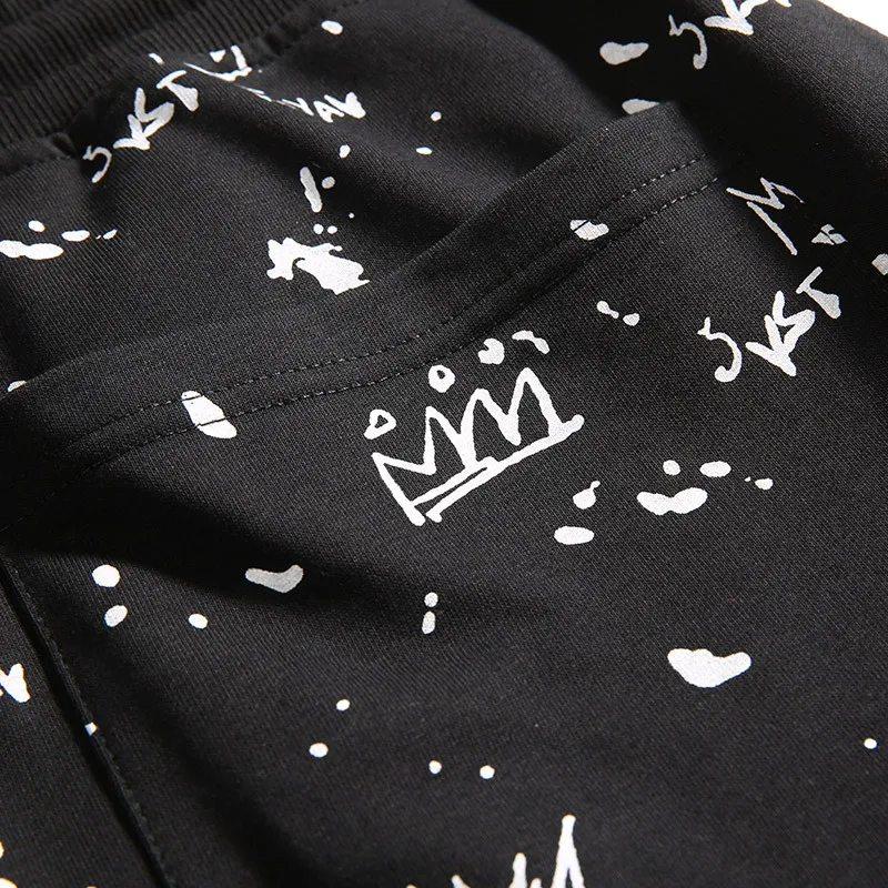 Высокое качество GXXH модные большие размеры мужские летние шорты с принтом