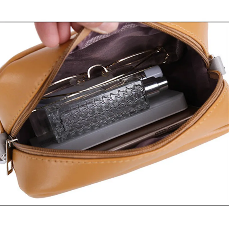 2019 новая кожаная женская сумка через плечо сумки с буквенным принтом простая