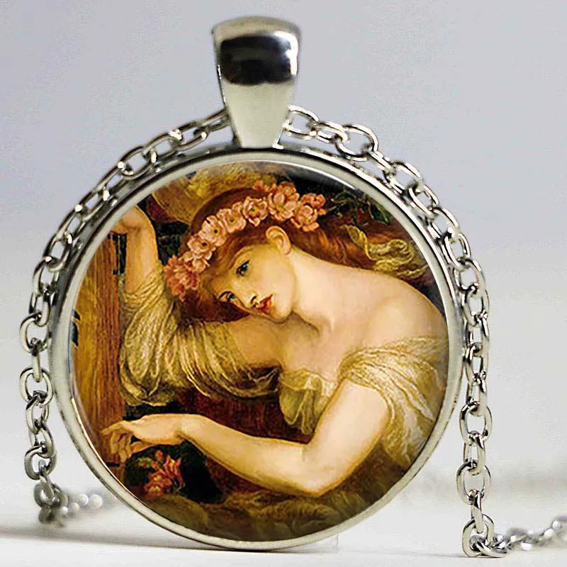 Ожерелье морской сирены ожерелье подарок певицы морская сирена стекло Россетти