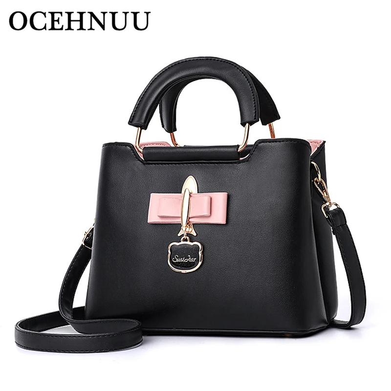 OCEHNUU Милая модная женская кожаная сумка высокого качества Sac основная Femme сумки