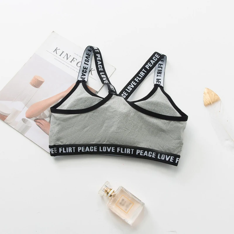 Fashion Sexy Women Crop Top Cropped Padded Bra Tank Tops Vest Fitness Stretch Women's Tanks Cross Back Bras | Женская одежда