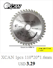 XCAN 1 шт. диаметр 160-210 мм mulitpropose TCT циркулярная пила Лезвие для обработки древесины режущий диск с твердосплавным наконечником
