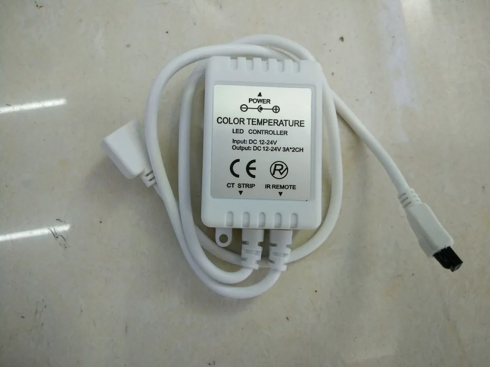 New arrived 5x 24Key DC12V IR Remote Controller CW and WW double color adjust 4000K natrual white controller | Лампы и освещение