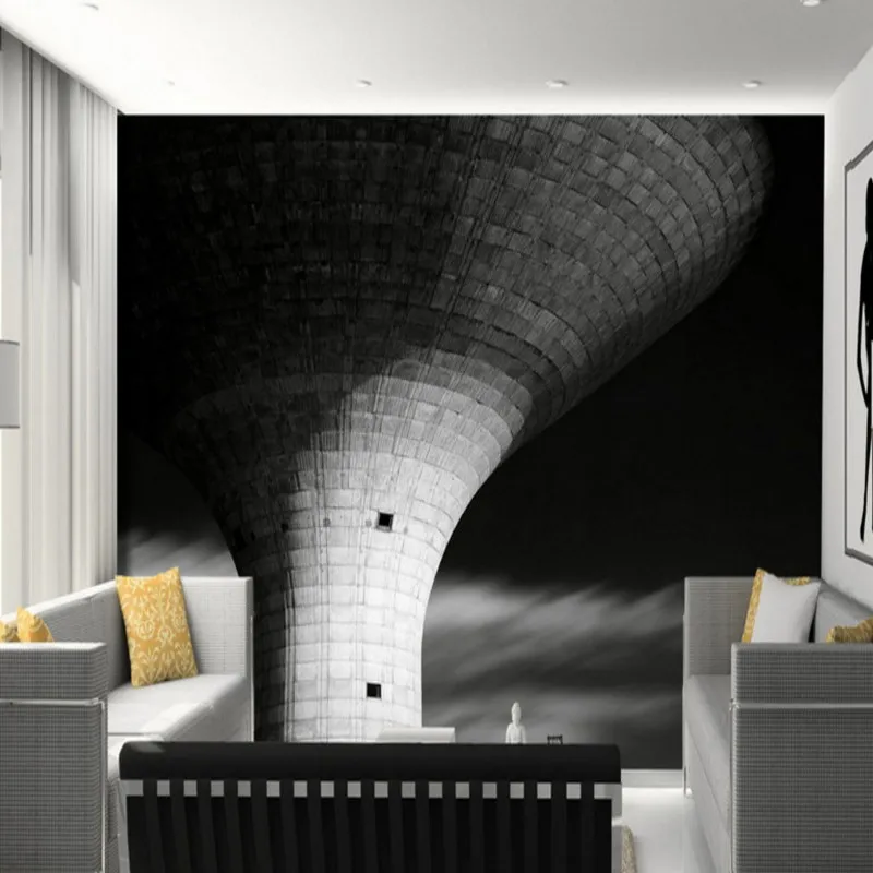 Черные и белые фотографии здания цистерны обои ТЕЛЕВИЗОР фоне стерео высокое