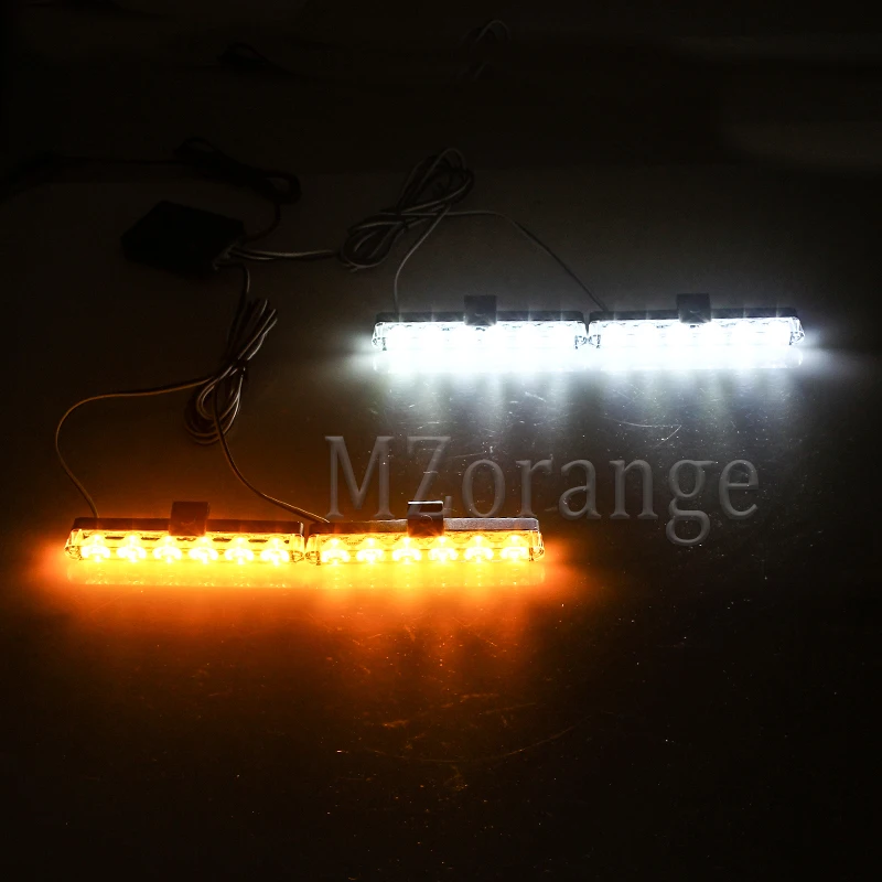 MZORANGE 1 комплект 4x6/светодиодный полицейский светильник скорой помощи 12 в автомобильный светильник мигающий пожарный светильник s DC стробоскоп Предупреждение светильник автомобильный-Стайлинг