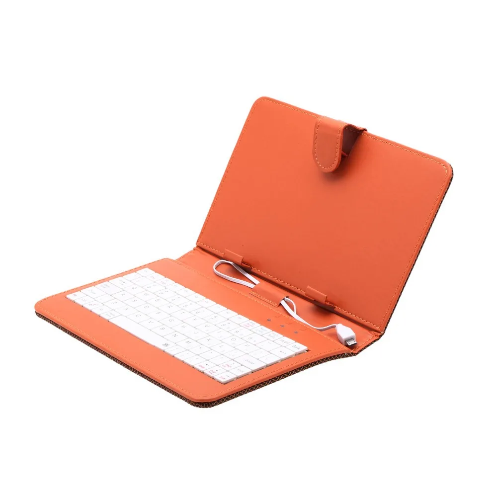 Griddin искусственная кожа фолио чехол для Android планшет пк микро usb клавиатура 7 ''