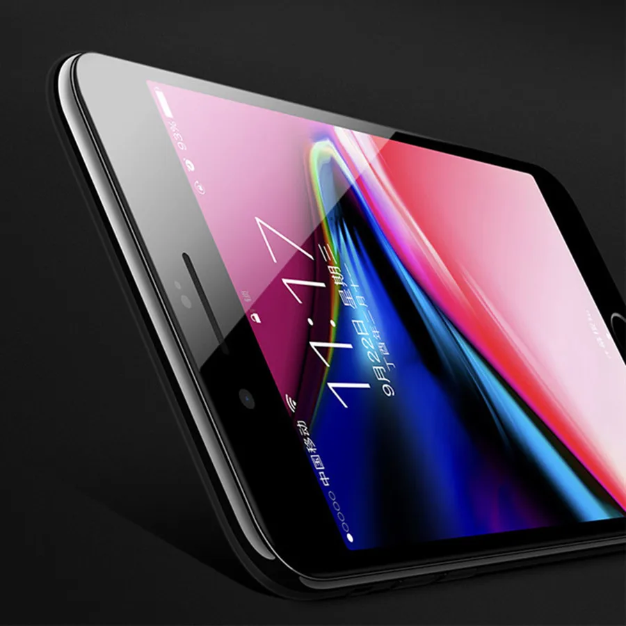 Высокое качество 5d Защитное стекло для iphone 8 7 6 6s Plus полное покрытие протектор