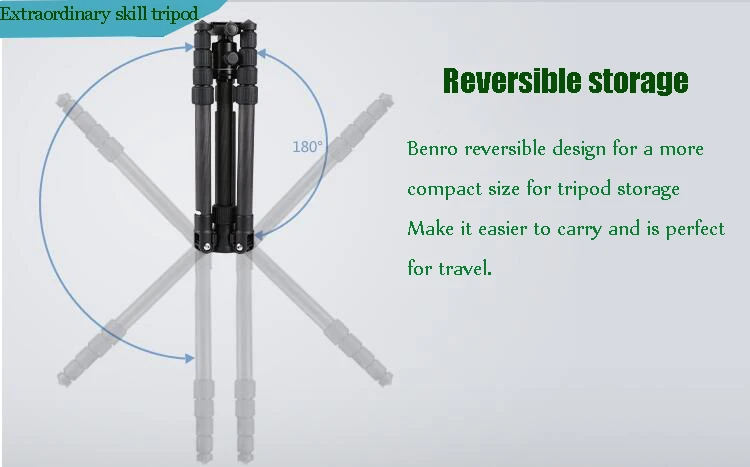 Benro C1690TB0 штатив углеродного волокна гибкие штативы для камеры B0 мяч