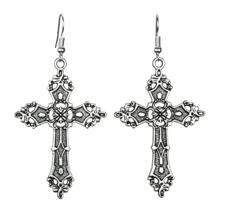 Винтажная богемная подвеска с Мадонной серьги в готическом стиле барочный