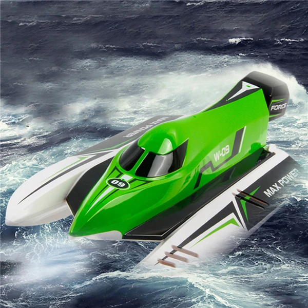 Игрушки воды 45 км/ч высокое Скорость RC гоночный катер WL915 2 4 г 4ch удаленного