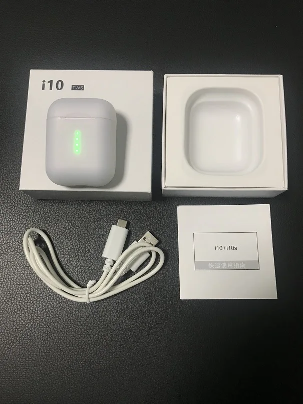 I10 tws Bluetooth 5 0 наушники i9s беспроводные 6D супер бас гарнитура с зарядным