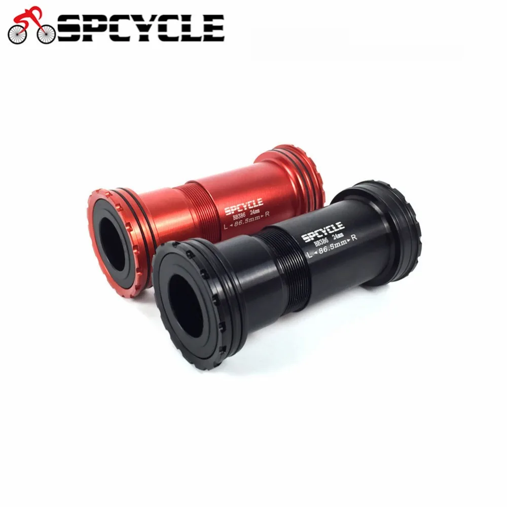Spcycle BB386 EVO 24 мм адаптер велосипедный пресс подходят нижние кронштейны крепления оси и инструмент для MTB шоссейного велосипеда запчасти 24 мм шатуны оболочки 86,5 мм