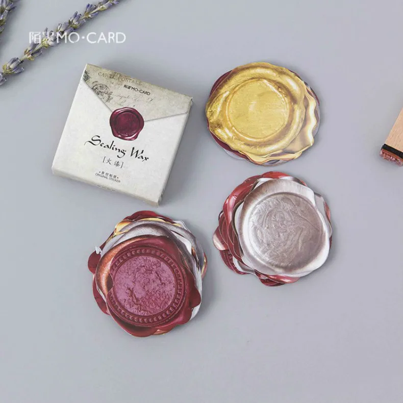 1 шт. Блокнот Тетрадь дневник наклейки блокнот сургучная печать Бумага записная