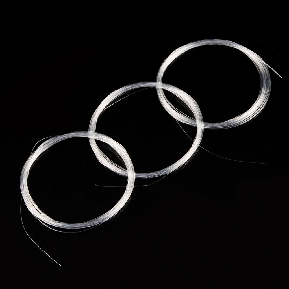 5pcs Tapered Leader with Loop 9ft / 15ft Nylon Fly Fishing Line Size Free Transparent Backing Tackle | Спорт и развлечения