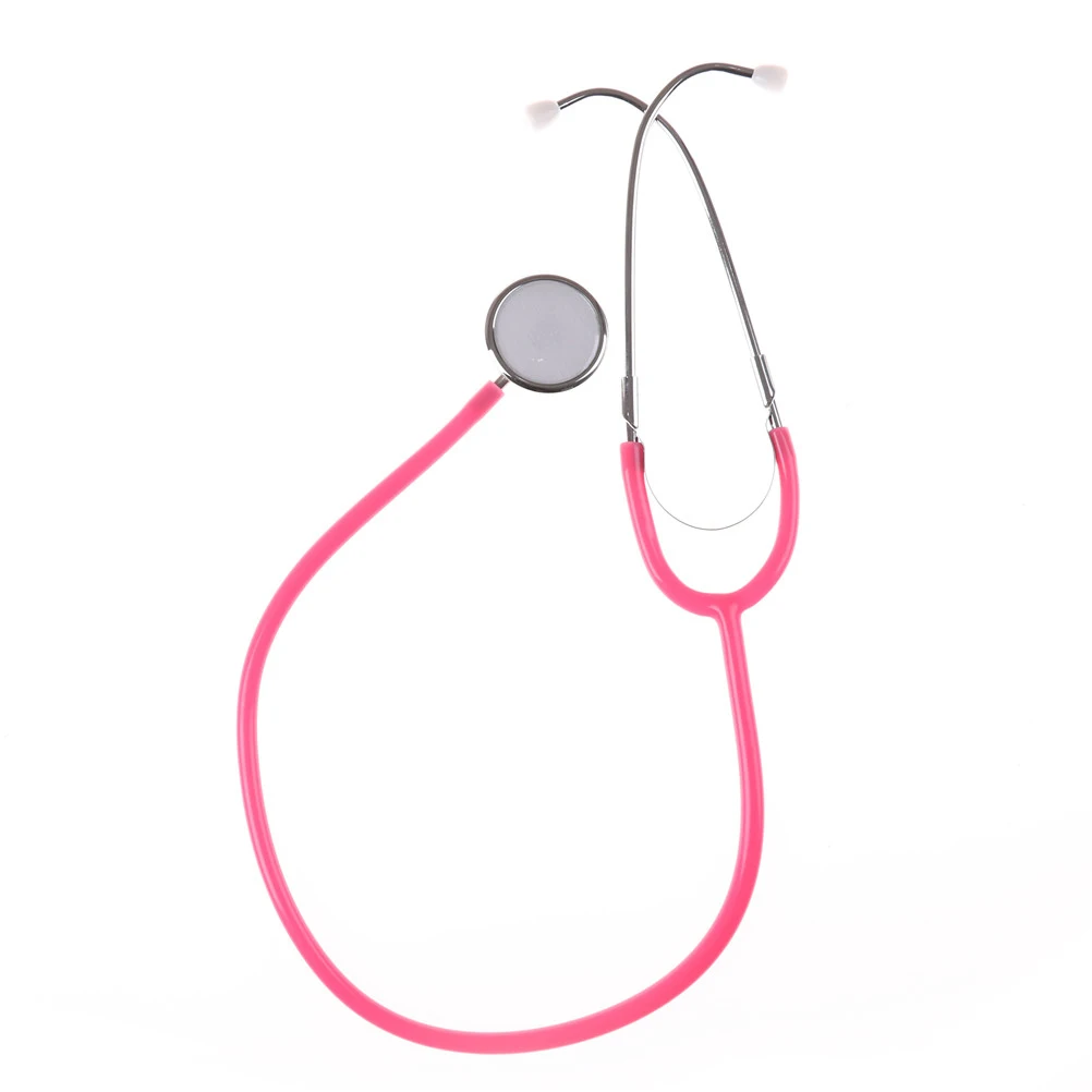 Pink Головоломка для детей, сделай сам, научная популяризация, стетоскоп, игрушка 60 см, игровой домик, игрушки, моделирование, стетоскопы, быть доктором, игрушки - Цвет: Pink