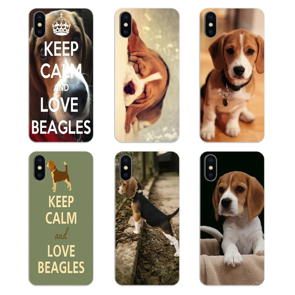 Мягкие прозрачные чехлы для iPod Touch iPhone 4 4S 5 5S 5C SE 6 6S 7 8 X XR XS Plus MAX sweet beagles puppies Loyal Dog |