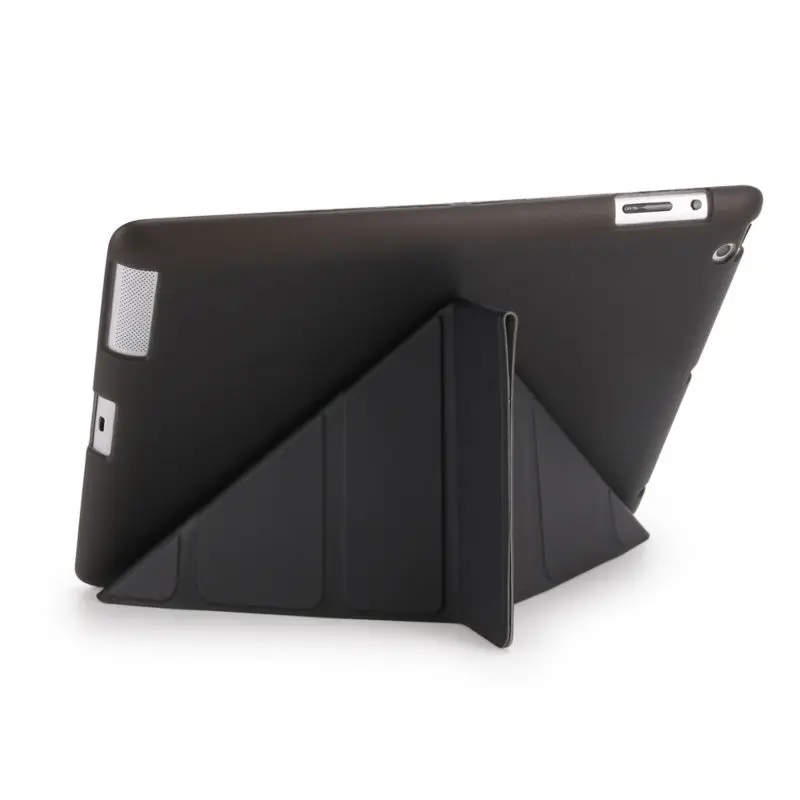 Вертикальный жесткий и мягкий силиконовый чехол из ТПУ для apple ipad 2 3 4 smart cover 4 с подставкой pu кожаный чехол