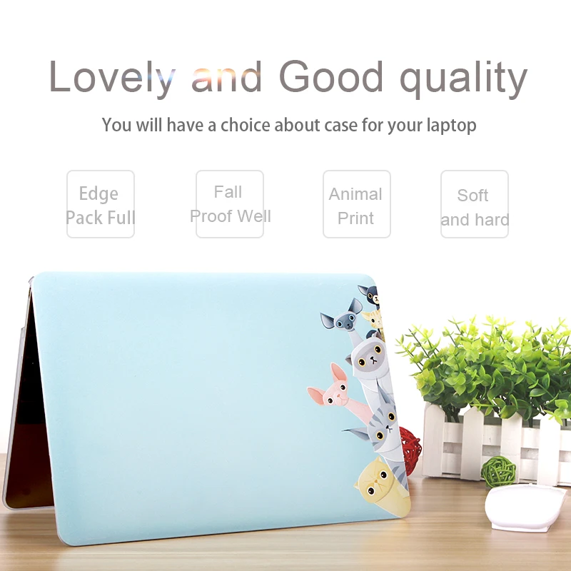 New Laptop Case for Macbook air pro Retina 13 13.3 15 12 Hard Cover apple Touchbar 13/15 Animal Print sleeve | Компьютеры и офис