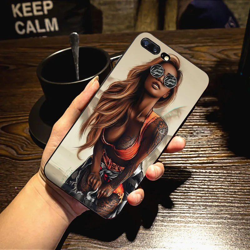 MaiYaCa черный мягкий tpu сексуальный цветной чехол для телефона iPhone X 6 6s 7 7plus 8 8Plus 5 5S 5C