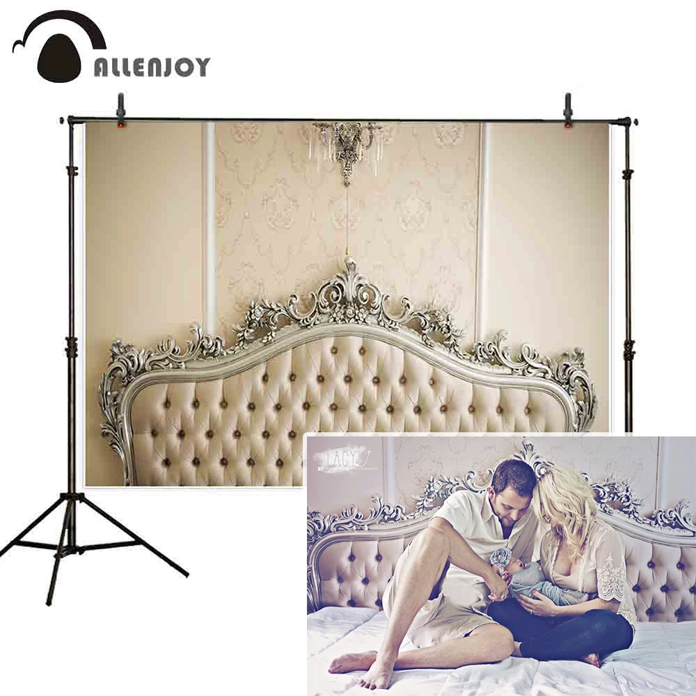 Allenjoy новый фон для фотосъемки детей и семьи цвета слоновой кости Модный
