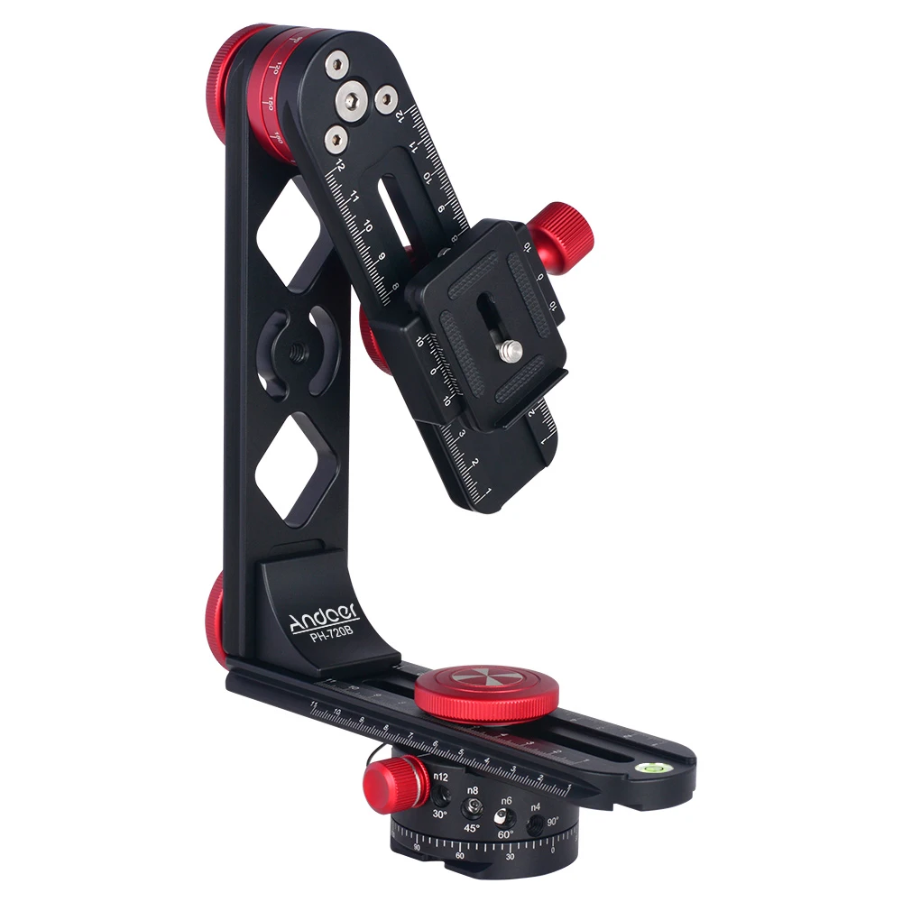 Штативная панорамная головка Andoer на 720 градусов со стандартной шаровой головкой