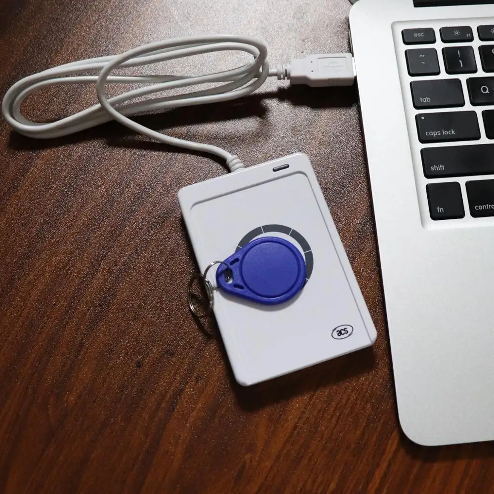 NFC считыватель USB ACR122U RFID смарт 13 56 МГц кардридер копировальный дубликатор для