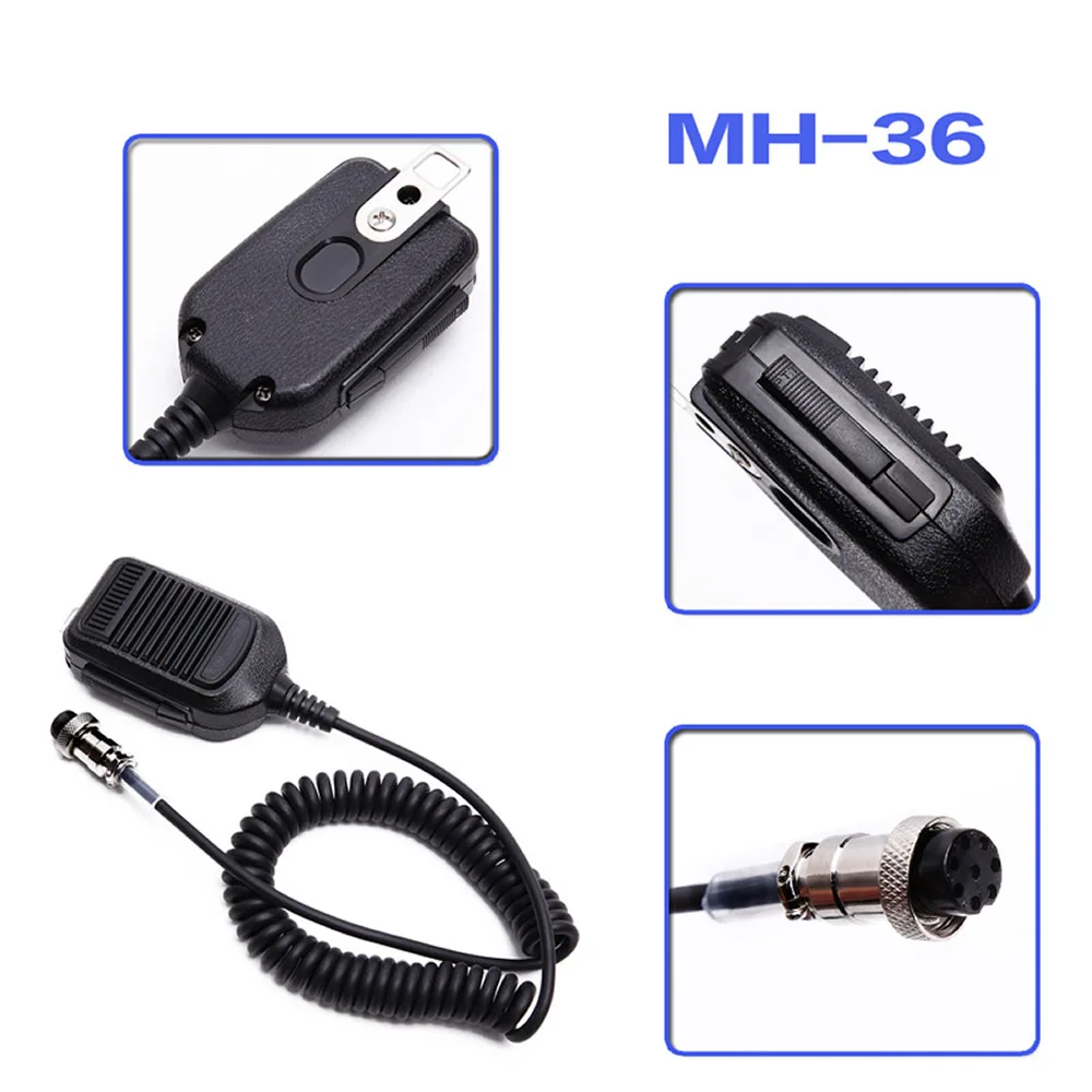 

HM-36 Hand Speaker Mic Radio Microphone for ICOM Radio IC-718 IC-78 IC-765 IC-761 IC-7200 IC-7600