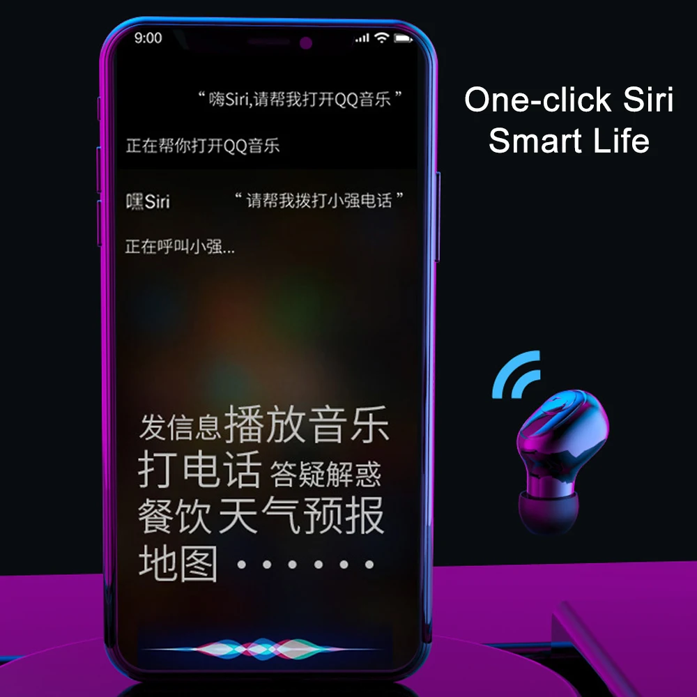 F9 Bluetooth 5,0 наушники TWS беспроводные настоящие гарнитуры Наушники с громкой связью спортивные басы IPX7 водонепроницаемые беспроводные наушники 3500 мАч