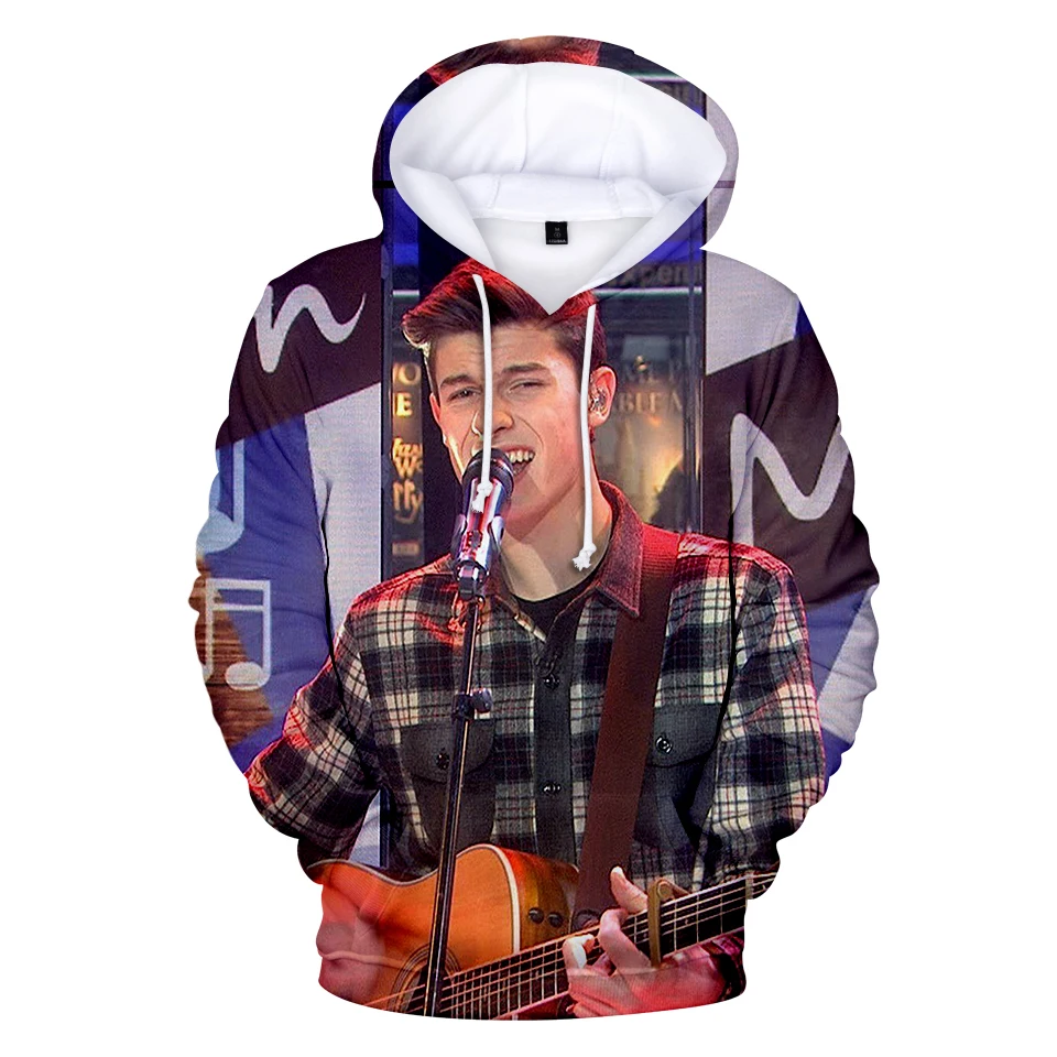 Толстовка с капюшоном Shawn Mendes для мужчин и женщин модная одежда в стиле хип хоп
