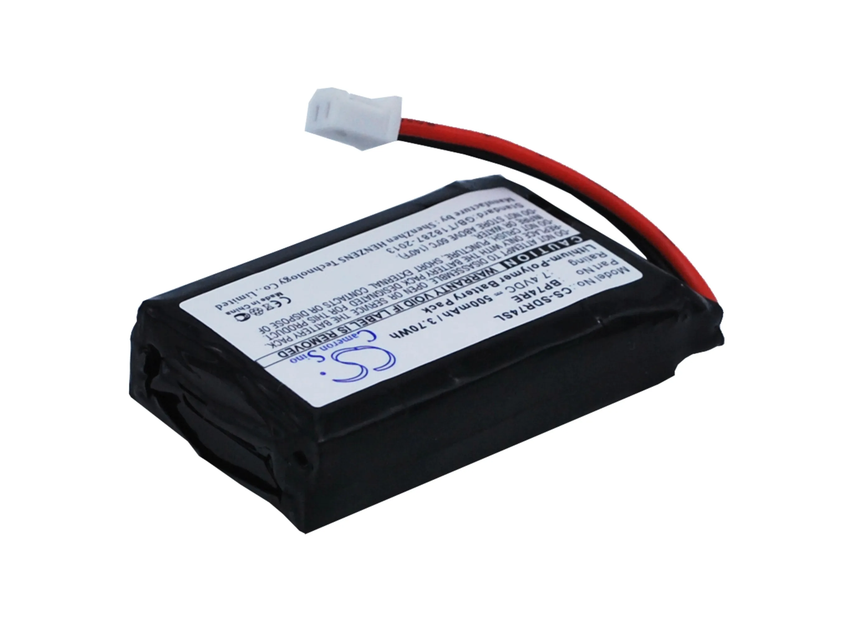 Аккумулятор Cameron Sino 500 мАч BP74RE для Dogtra Edge Collar/Receiver/RT Collar/RT Remote/RX|Цифровые