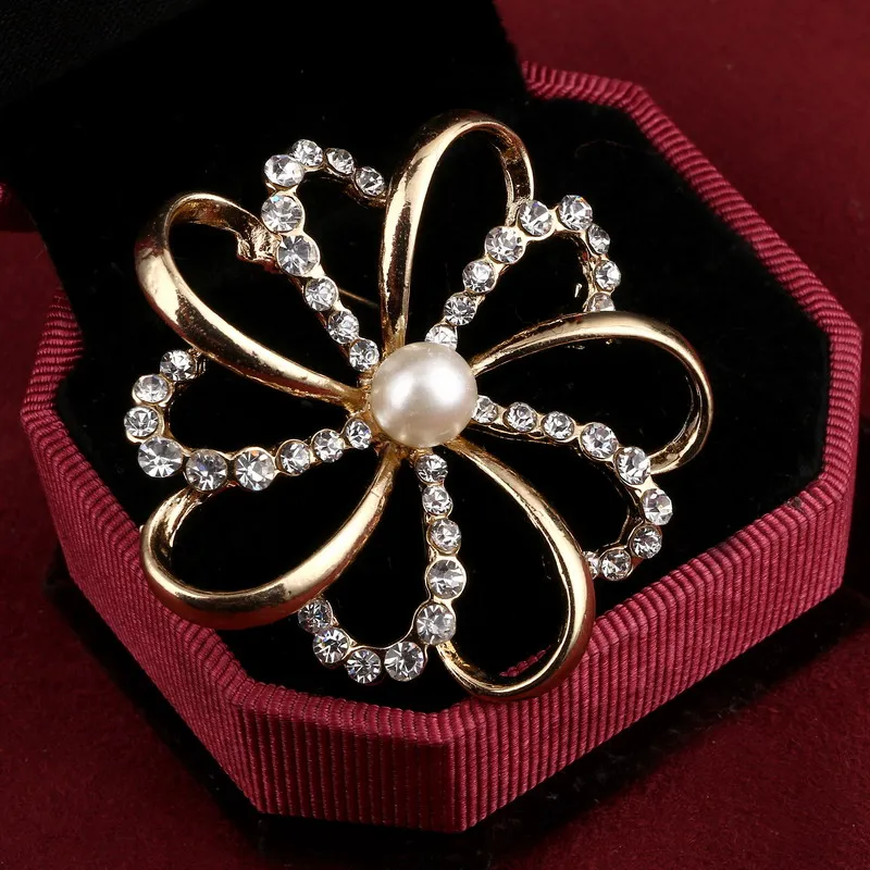 Большой Хрустальный цветок большая брошь виноградные булавки и броши свадебные