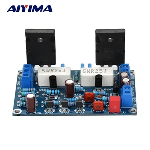 Плата усилителя звука AIYIMA 2SC5200 + 2SA1943, 100 Вт, Hi-Fi, моноканальный усилитель, двойной DC35V динамик, домашний кинотеатр сделай сам