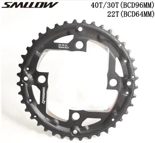 40T30T22 7/8/9 скоростные горные велосипеды MTB шатун для дорожного велосипеда