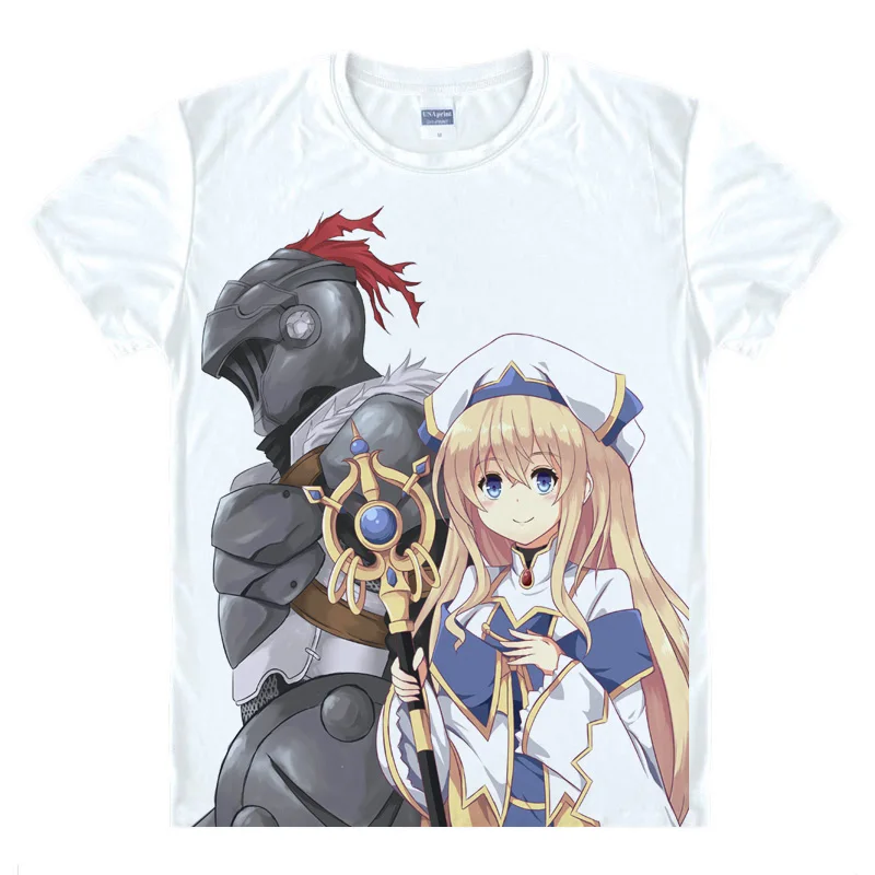 Футболка Coolprint Goblin Slayer Goburin Sureiya Priestess Onna Shinkan Повседневная футболка Премиум с