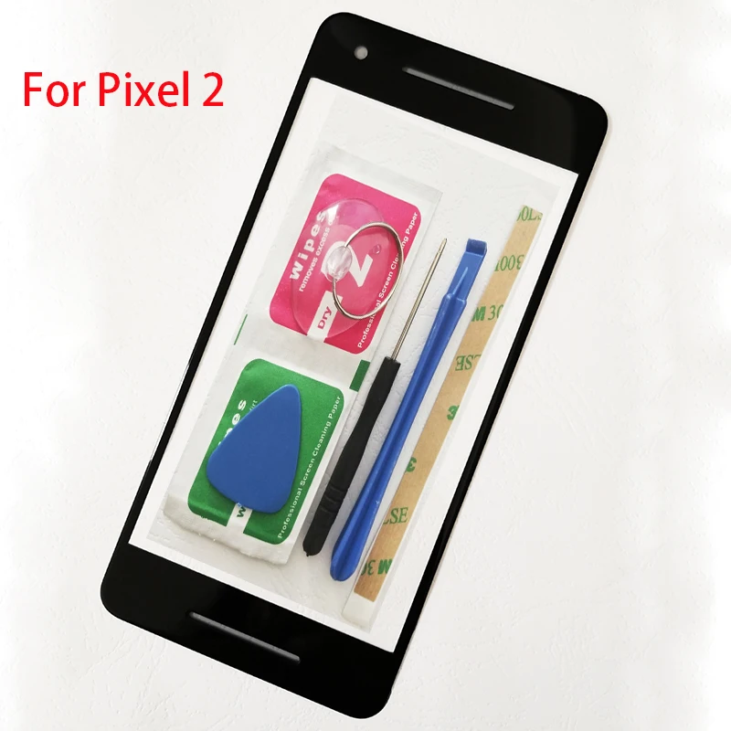 Внешний сенсорный экран BINYEAE для Google Pixel / XL 2 стеклянный объектив с сенсорной