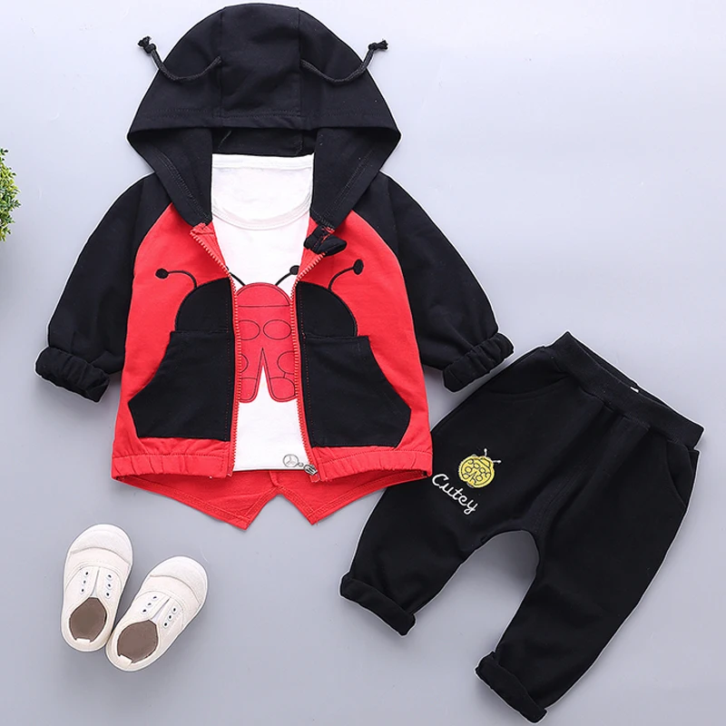 Bear Leader Boys Clothing Set New Autumn Boy Kids Clothes Striped T-Shirt and Pants 2Pcs Baby Sets Children | Детская одежда и