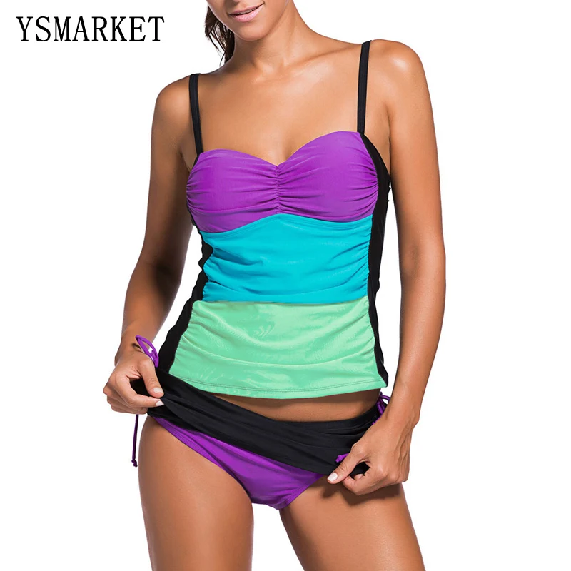 Европейский и американский стиль цветная строчка португальский пея для бикини