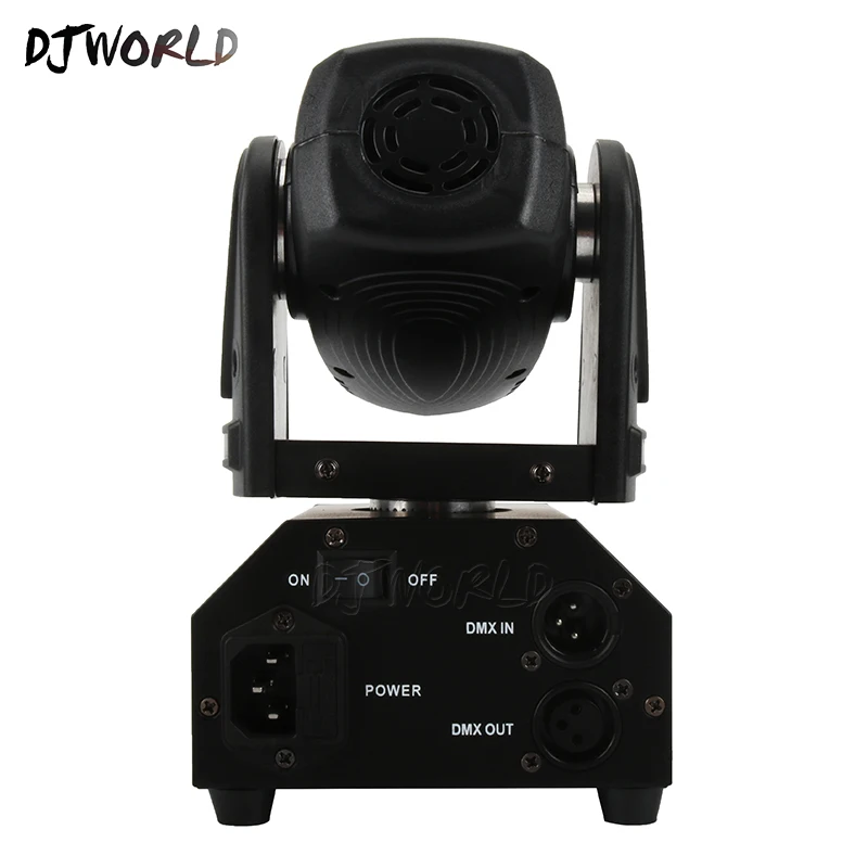 DJWorld светодиодный 10 Вт движущаяся голова точечный Luces Дискотека Сценический светильник ing Effect для ночной Светильник DJ KTV диско луч светильник s очень профессиональный