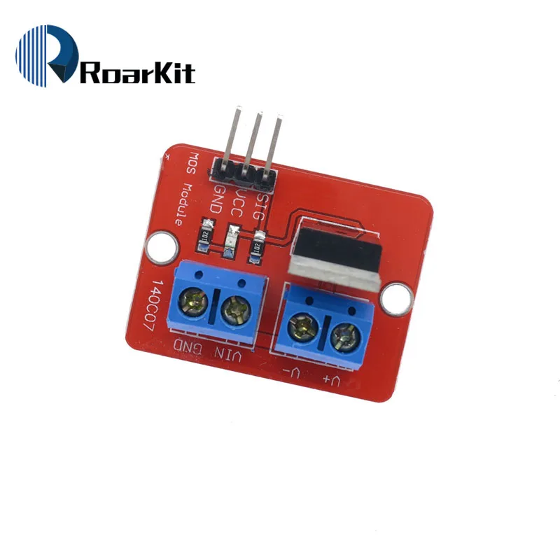 0 24 В верхняя кнопка Mosfet IRF520 драйвер MOS модуль для Arduino MCU ARM Raspberry pi|mosfet module|mosfet