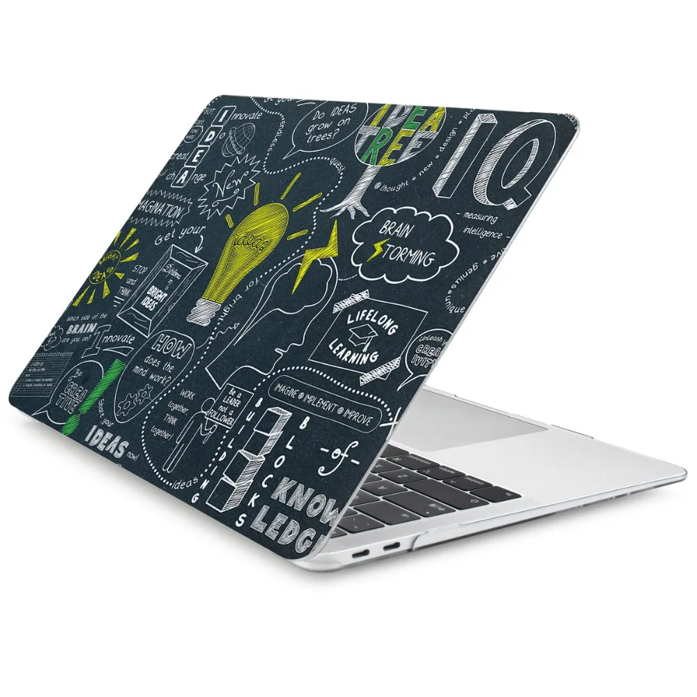 Batianda жесткий чехол для Macbook Air Pro retina 11 12 13 15 13,3 дюймов Сенсорная панель A1706 A1708 A1989 A1932 A1990 уникальный чехол для ноутбука