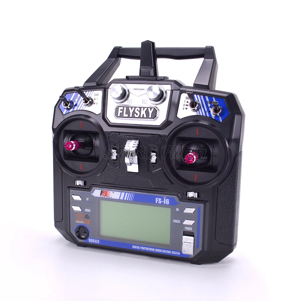 Flysky FS i6 I6 2 4G 6CH RC контроллер передатчика iA6 ресивер для радиоуправляемого