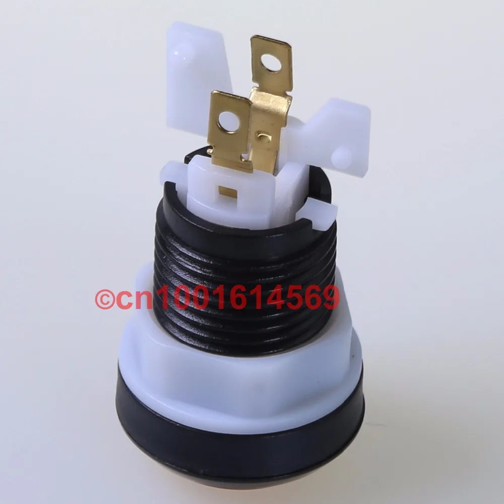 Reyann 10pcs 30mm LED Arcade DIY Kit Parts Lit Push Button for MAME Game JAMMA Project &amp Fighting Sticks - Red |