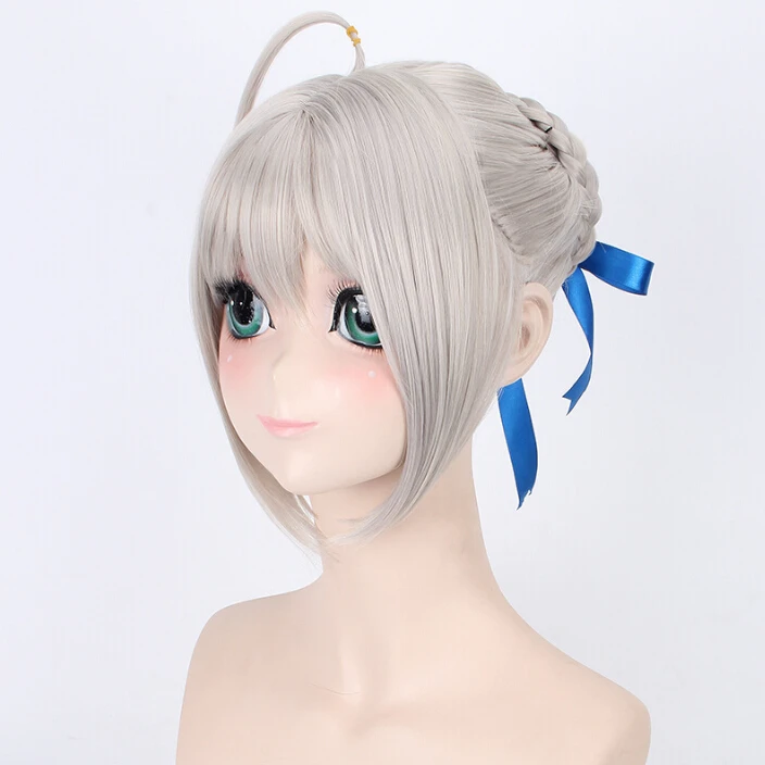 Парик для косплея на Хэллоуин 3 цвета|saber cosplay|halloween cosplayfate cosplay |