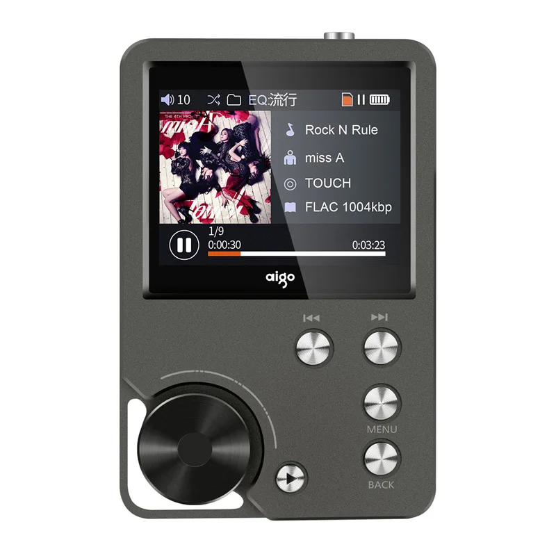 Черный HIFI MP3, высококачественный Мини-спортивный DAC MP3-плеер обновленная версия DSD музыка flac MP3 аудио плеер - Цвет: Черный