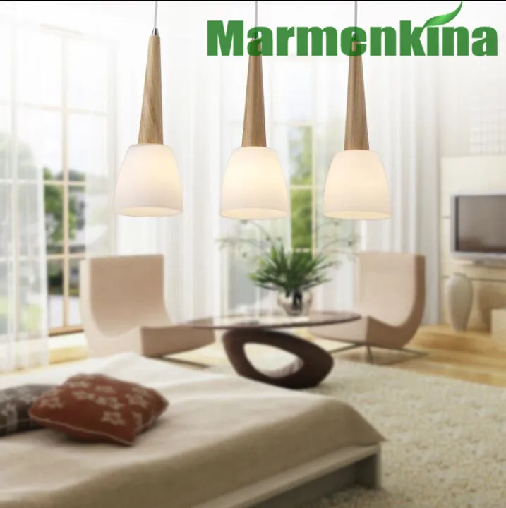 Люстра барная настольная лампа люстра для ресторана стеклянная из цельной