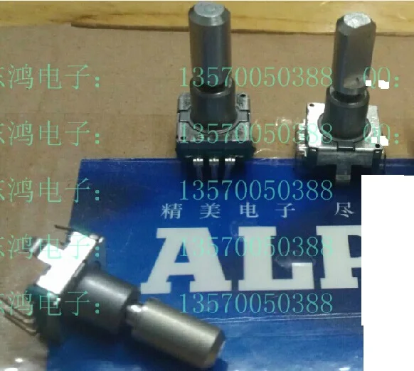 1pcs ALPS alpine EC11E15244B2 encoder with switch 30 positioning 15 pulses 20 axis long | Обустройство дома