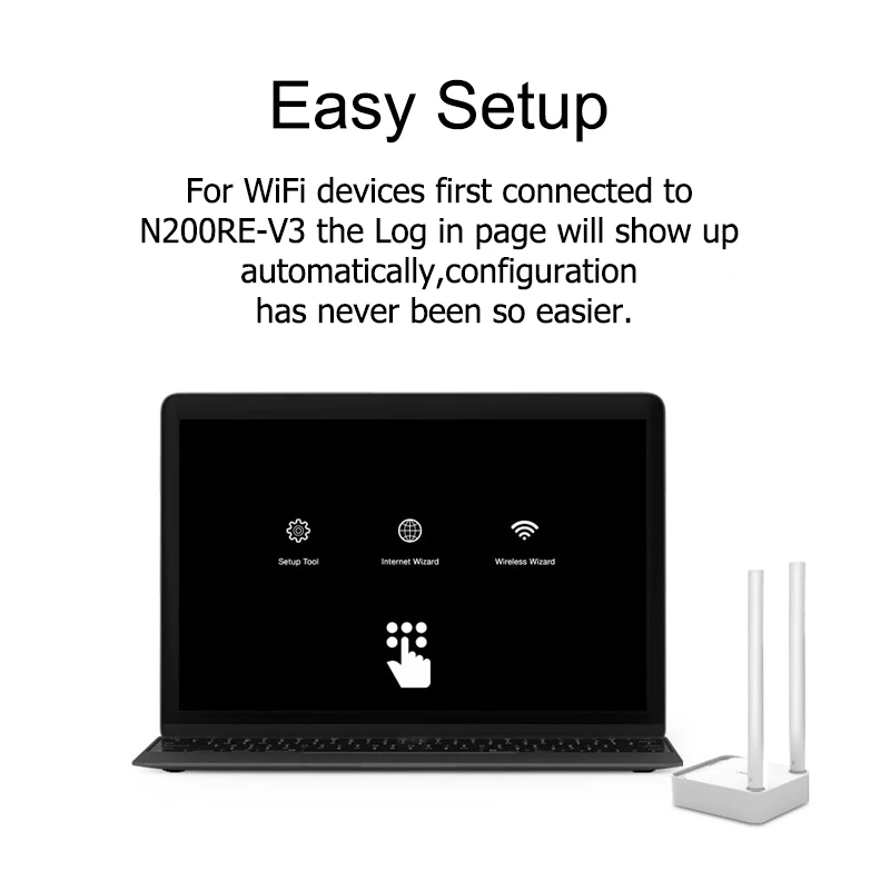 TOTOLINK N200RE 300 Мбит/с мини беспроводной маршрутизатор Портативный Version3 Wifi Reapter для